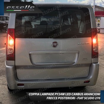 Conversione Frecce Anteriori e Posteriori Canbus per FIAT SCUDO II