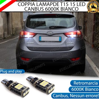 Luci Retromarcia 15 LED HYUNDAI IX20 1200 LUMEN