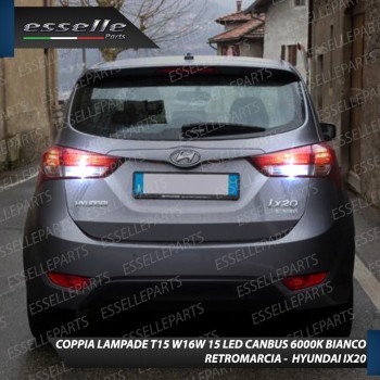 Luci Retromarcia 15 LED HYUNDAI IX20 1200 LUMEN