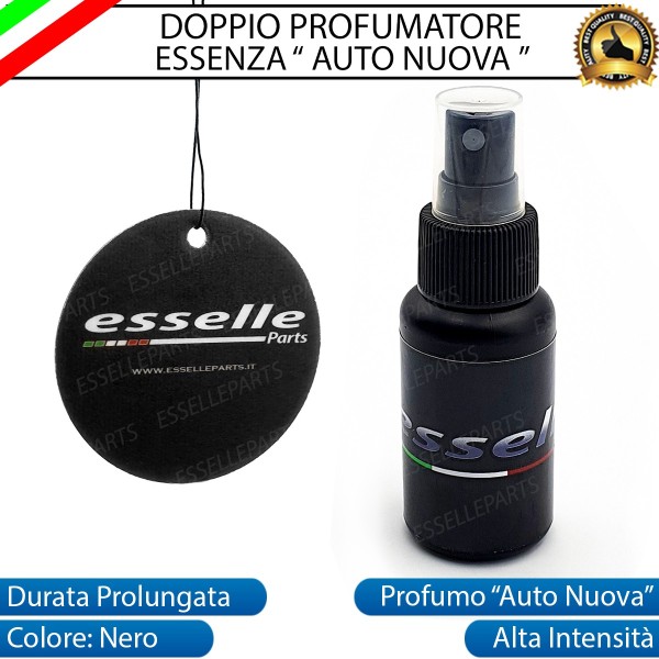 Doppio Profumatore per auto Esselle parts con fragranza "auto nuova"