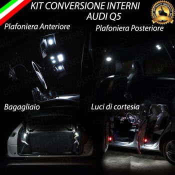 Kit LED Interni Completo Per Audi Q5 6000K Bianco Canbus