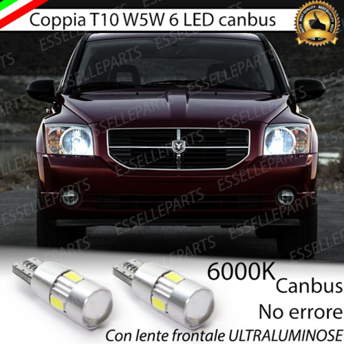 Luci posizione 6 LED Canbus 400 Lumen