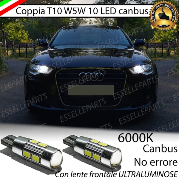 Luci posizione 10 LED Canbus 660 Lumen