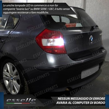 Lampade Retromarcia P12W Canbus 3.0 LED 6000K Serie 1 E87 E88 E81 E82