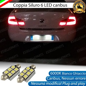 Luci Targa 6 LED Canbus 6000K per Skoda Superb 2 Luci Targa 6 LED Canbus 6000K per Skoda Superb 2