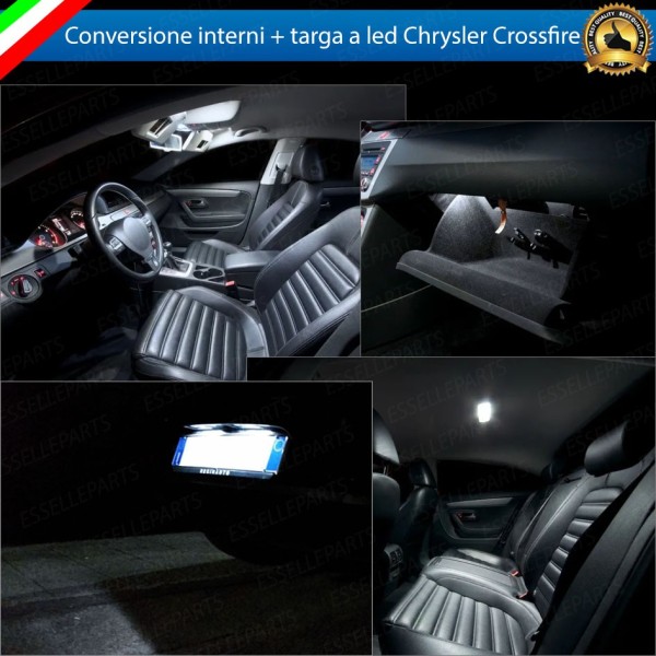 Led interni + Targa CHRISLER CROSSFIRE