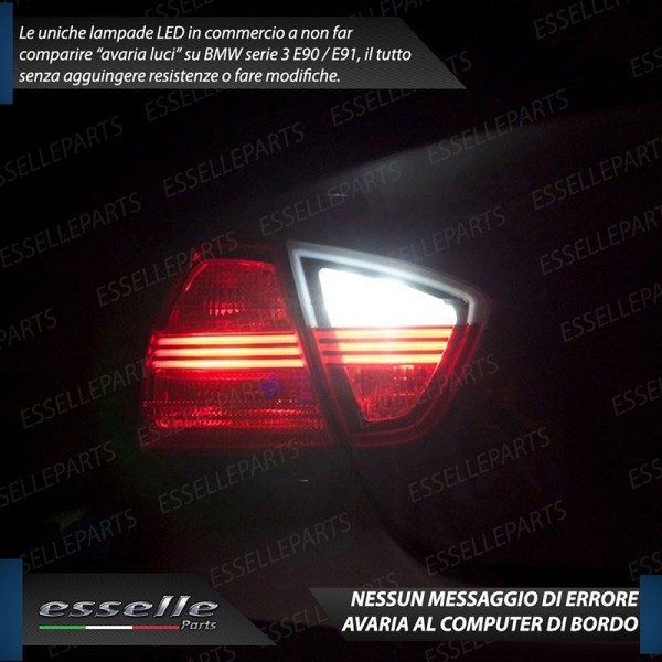 Lampade Retromarcia P12W 6000K Canbus LED 6000K Serie 3 E90 E91