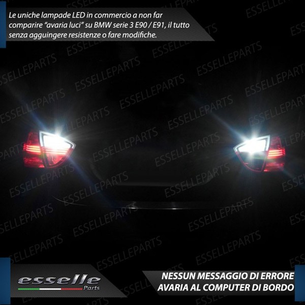 Lampade Retromarcia P12W 6000K Canbus LED 6000K Serie 3 E90 E91