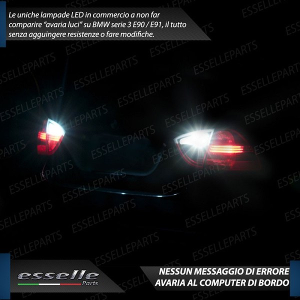 Lampade Retromarcia P12W 6000K Canbus LED 6000K Serie 3 E90 E91