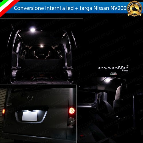 Led interni + Targa NISSAN NV200