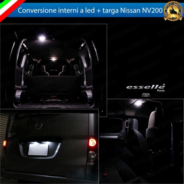 Led interni + Targa NISSAN NV200