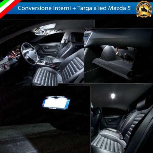Led interni + Targa Mazda 5 MK1