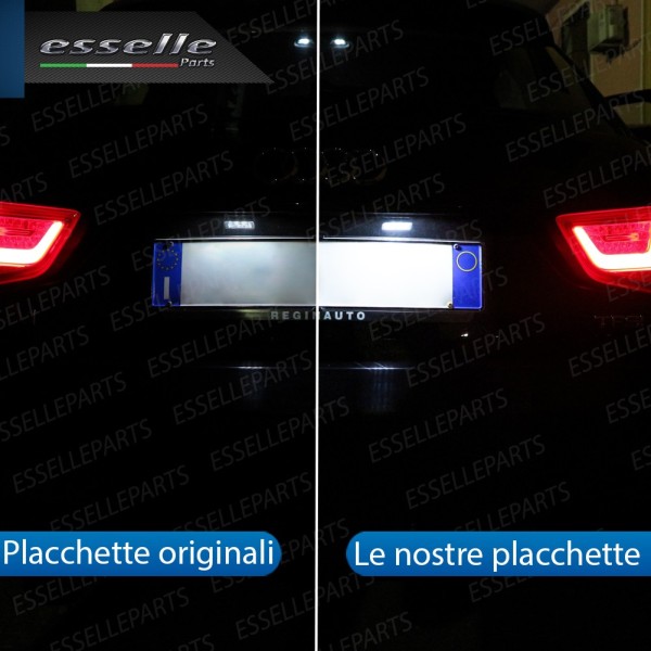 Placchette a LED per versioni con LED targa di serie A3 8V