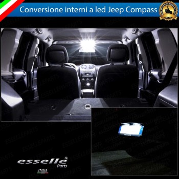 Led interni + Targa JEEP COMPASS MK1 Led interni + Targa JEEP COMPASS MK1