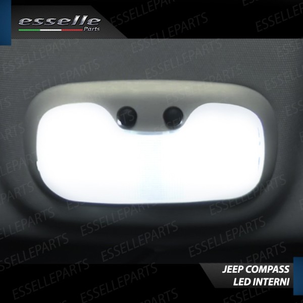 Led interni + Targa JEEP COMPASS MK1