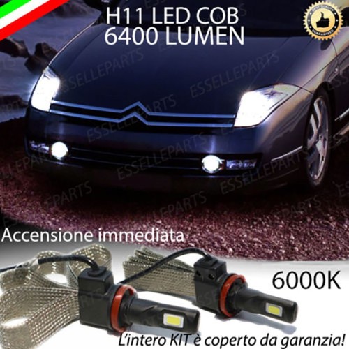 Kit Full LED Fendinebbia H11 6400 LUMEN CITROEN C6