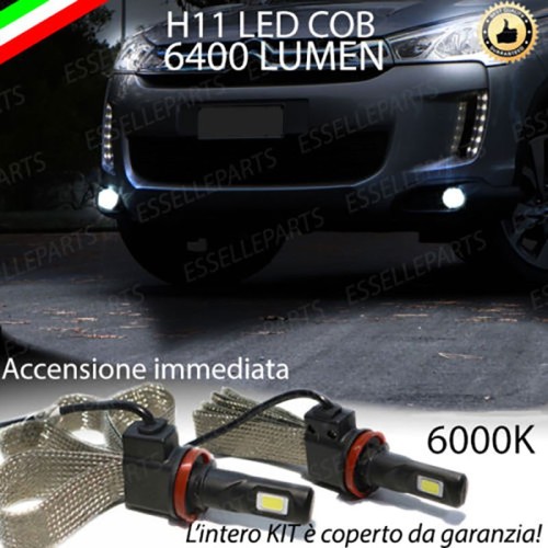 Kit Full LED Fendinebbia H11 6400 LUMEN CITROEN C4 AIRCROSS