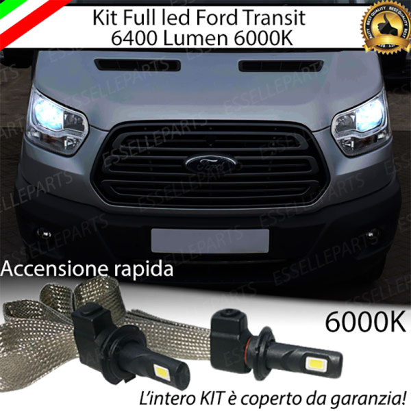 Kit Full LED H7 6400 LUMEN Anabbaglianti FORD TRANSIT