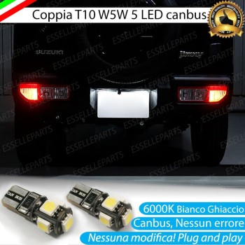 Luci targa 5 LED Canbus