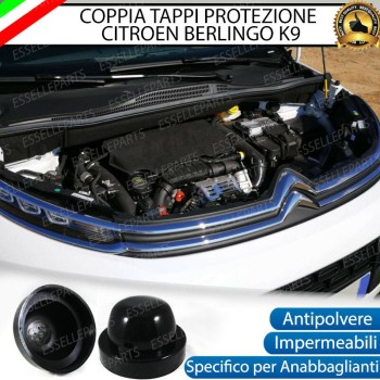 Tappi coprifaro in gomma kit xenon e LED CITROEN BERLINGO 3