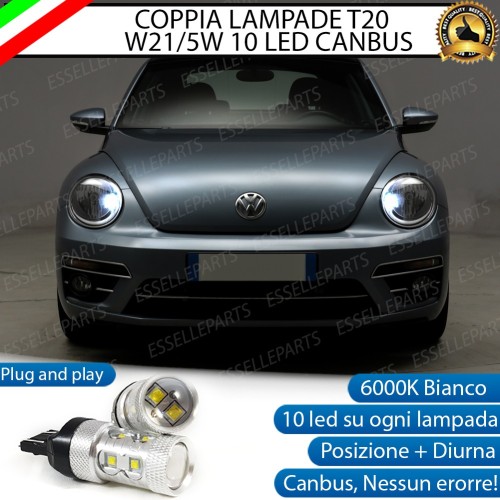 Luci di Posizione/Diurne 10 LED T20 VW New Beetle 2