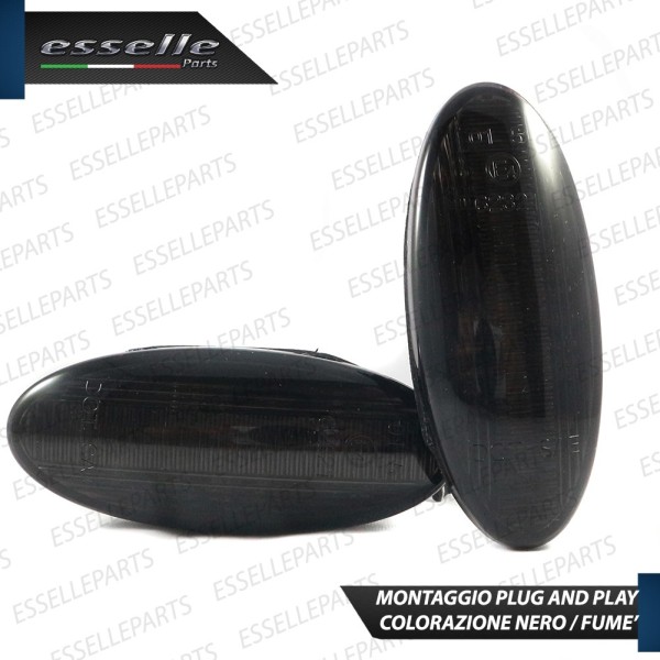 Placchette Dinamiche Laterali NERE a led per frecce specifiche NISSAN NV200