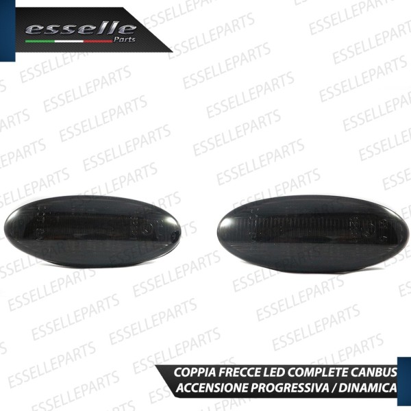Placchette Dinamiche Laterali NERE a led per frecce specifiche NISSAN NV400