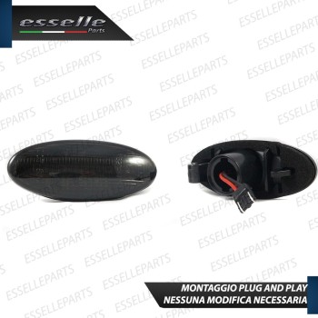 Placchette Dinamiche Laterali NERE a led per frecce specifiche NISSAN NV400