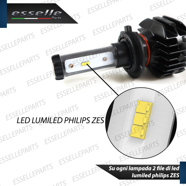 Kit FULL LED H7 98000 LUMEN Canbus 6000K Bianco Ghiaccio