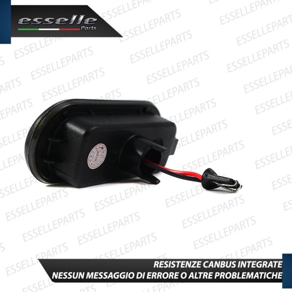 Placchette Dinamiche Nere fumè Laterali per frecce specifiche per VW GOLF IV