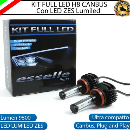 Kit Full LED H8 9800 LUMEN Fendinebbia per HYUNDAI I30 II