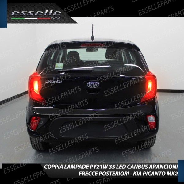 Lampada PY21W Canbus ARANCIONE FRECCE Luce AMBRA KIA PICANTO 2
