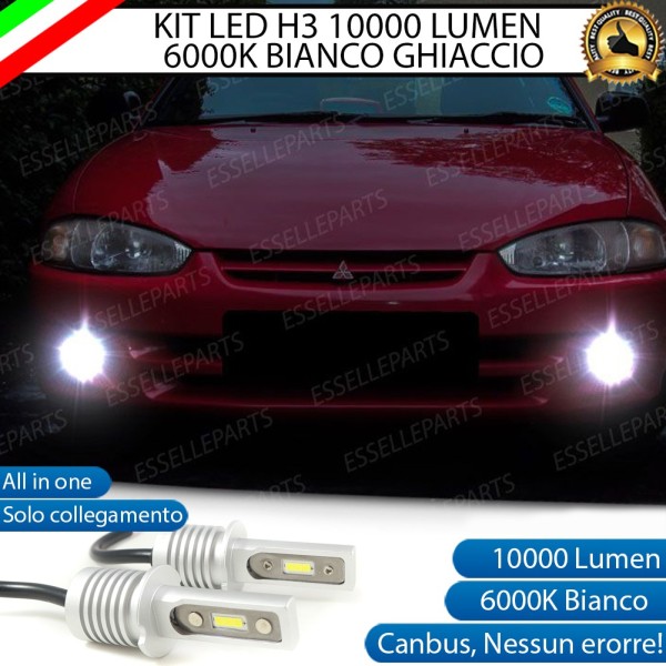Kit Full LED H3 10000 Lumen Fendinebbia MITSUBISHI COLT V