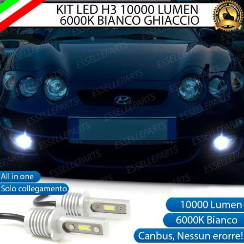 Kit Full LED H3 10000 Lumen Fendinebbia HYUNDAI COUPE'