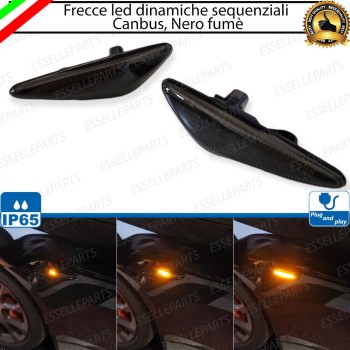 Placchette Dinamiche Nere fumè Laterali per frecce specifiche per MAZDA 6 II