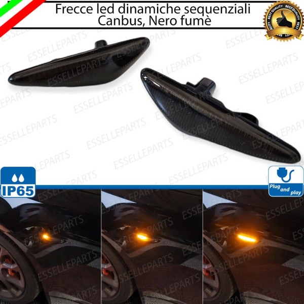 Placchette Dinamiche Nere fumè Laterali per frecce specifiche per MAZDA 5 II