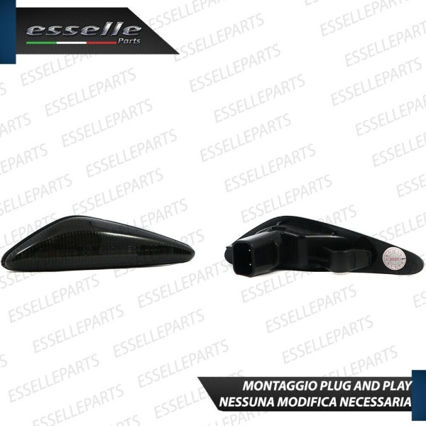 Placchette Dinamiche Nere fumè Laterali per frecce specifiche per MAZDA 5 II