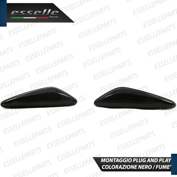 Placchette Dinamiche Nere fumè Laterali per frecce specifiche per MAZDA 5 II