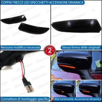 Set Frecce Dinamiche per Specchietti laterali RENAULT CAPTUR