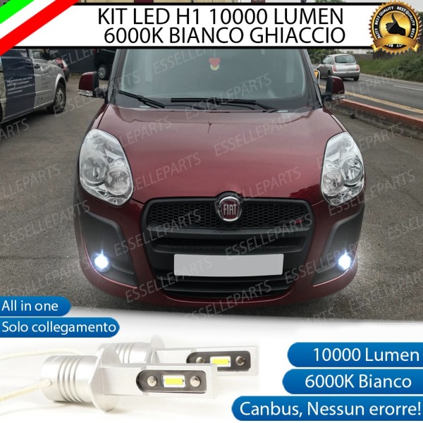 Kit Full LED Fendinebbia H1 10000 LUMEN FIAT DOBLO