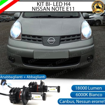 Kit Full LED H4 18000 LUMEN Anabbaglianti + Abbaglianti per NISSAN NOTE