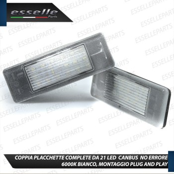 Luci Posizione + Targa LED Canbus