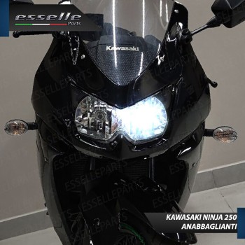 Conversione Fari Full LED - ULTRA COMPATTA - per KAWASAKI NINJA 250 R