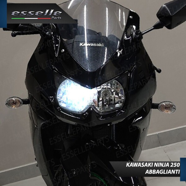 Conversione Fari Full LED - ULTRA COMPATTA - per KAWASAKI NINJA 250 R