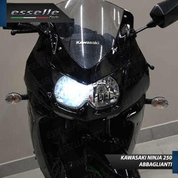 Conversione Fari Full LED - ULTRA COMPATTA - per KAWASAKI NINJA 250 R