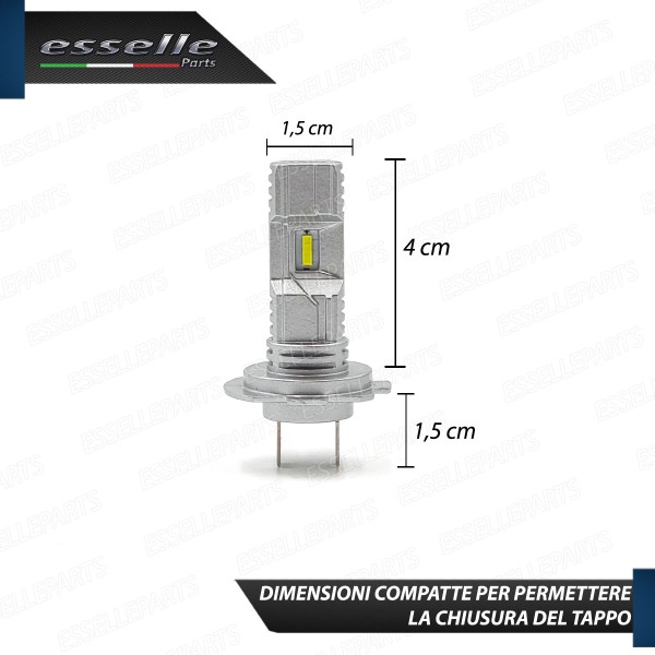 Kit Full LED Lampada H7 3500 Lumen Anabbagliante per PEUGEOT Satelis 125 2006-2008 K