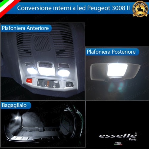 Led interni Medium pack per Peugeot 3008 MK2