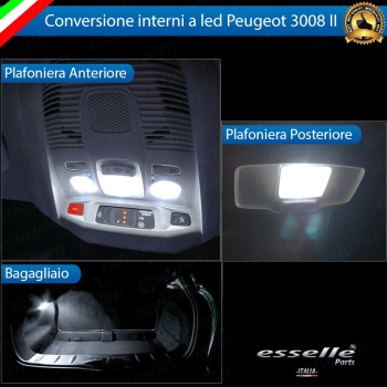 Led interni Medium pack per Peugeot 3008 MK2