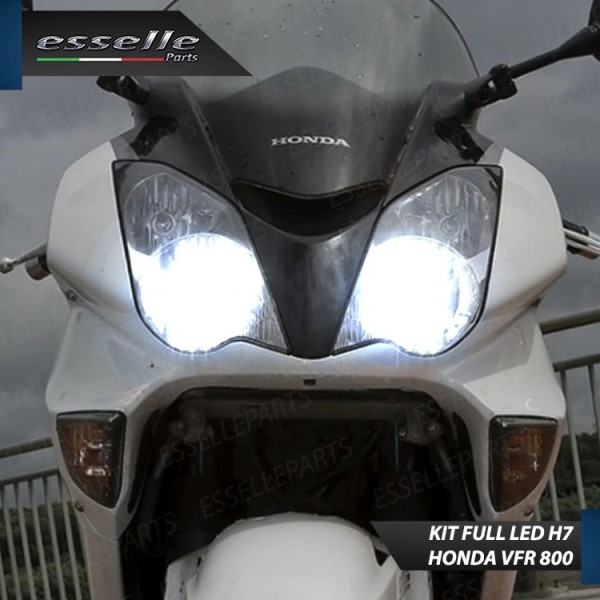 Kit Full LED Lampade H7 7000 Lumen Anabbaglianti Honda VFR 800 2006-2013