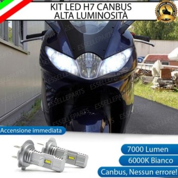 Kit Full LED Coppia H7 7000 Lumen Anabbaglianti per Triumph Sprint 1050 2005-2010 ST
